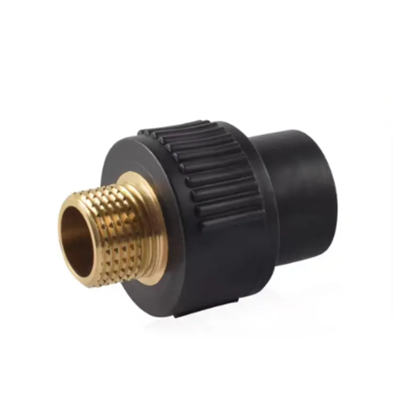 ПЭ прямая муфта с наружной резьбой.4